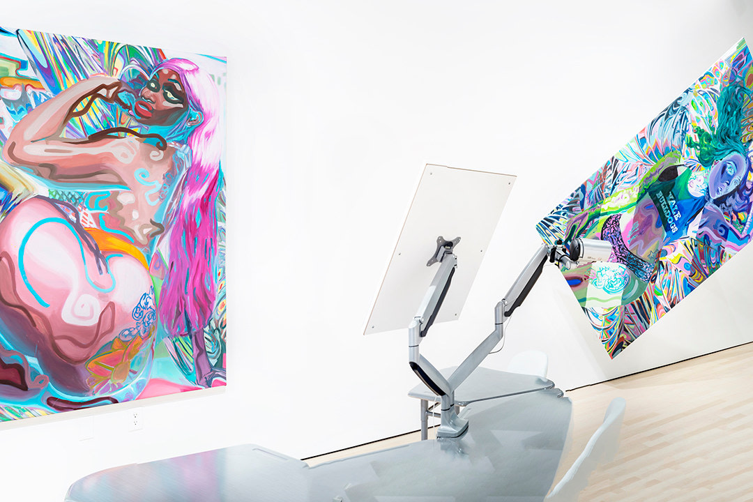 Installation Views of Caitlin Cherry: Dirty Power