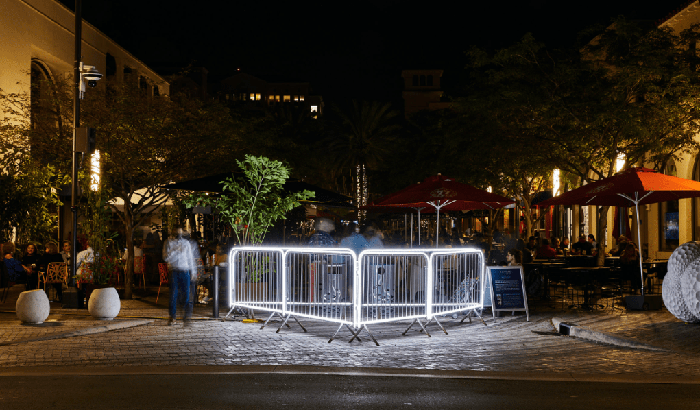 Installation view of Antonia Wrights's Yes/No