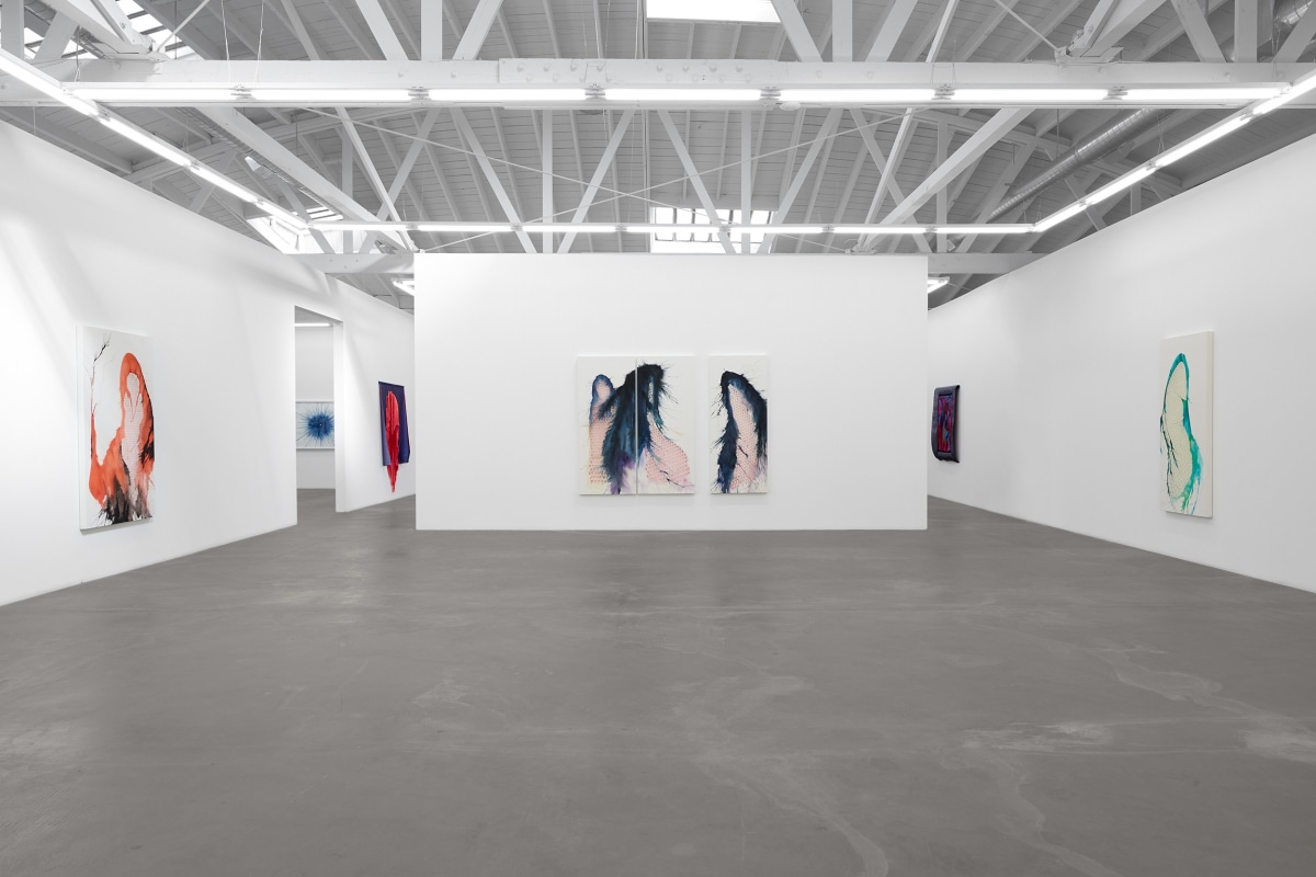 Installation view of&nbsp;Sherin Guirguis: A&rsquo;aru // Field of Reeds: Gathering, on view from November 4 - December 22, 2023