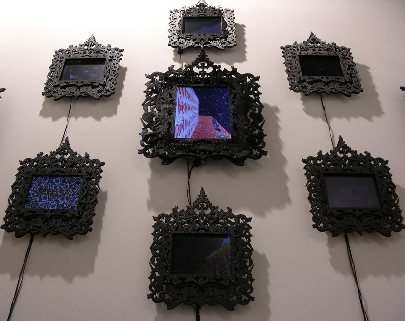 Detail of Federico Solmi: Douche Bag City&nbsp;