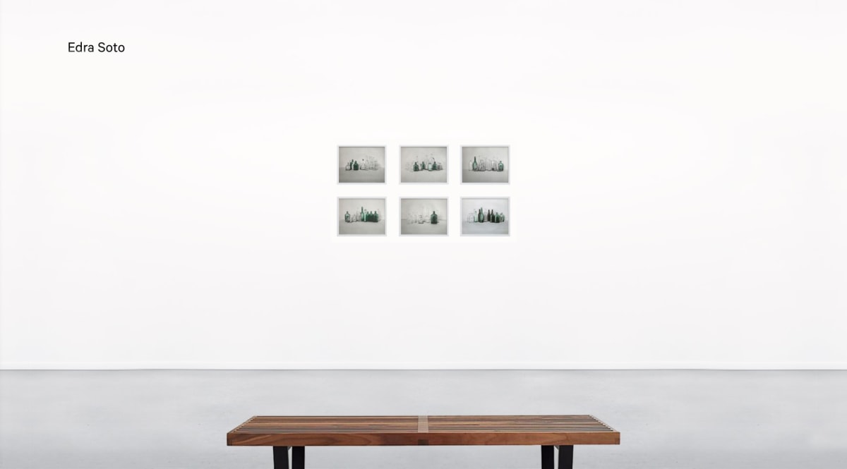 Installation view of Edra Soto in Booth A8 at UNTITLED, ART Miami Beach Online Viewing Room