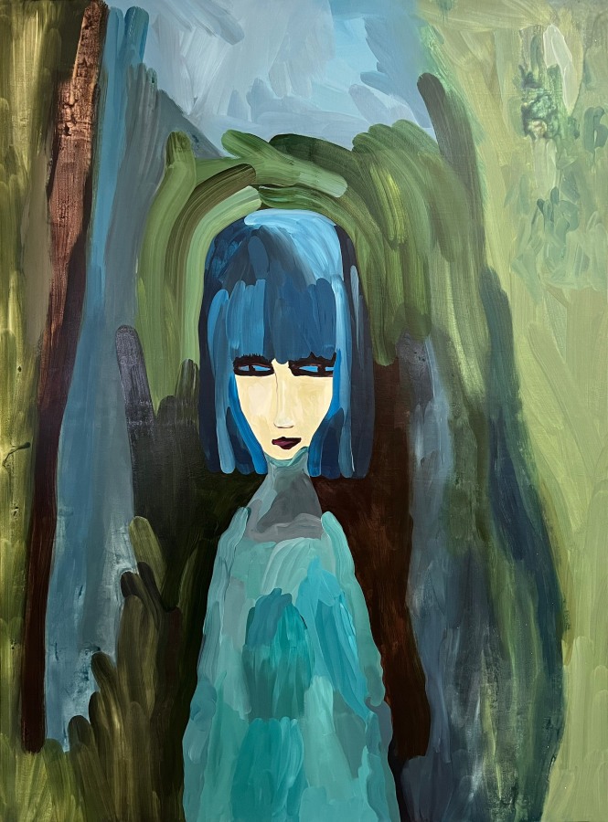 Edie Beaucage Self Portrait, If I Had Been Cool, 2022