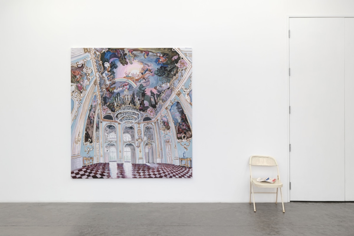 Installation view of Jean Lowe,&nbsp;Light and Space