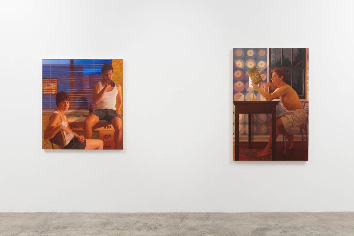 Installation View of Laura Krifka: The Game of Patience
