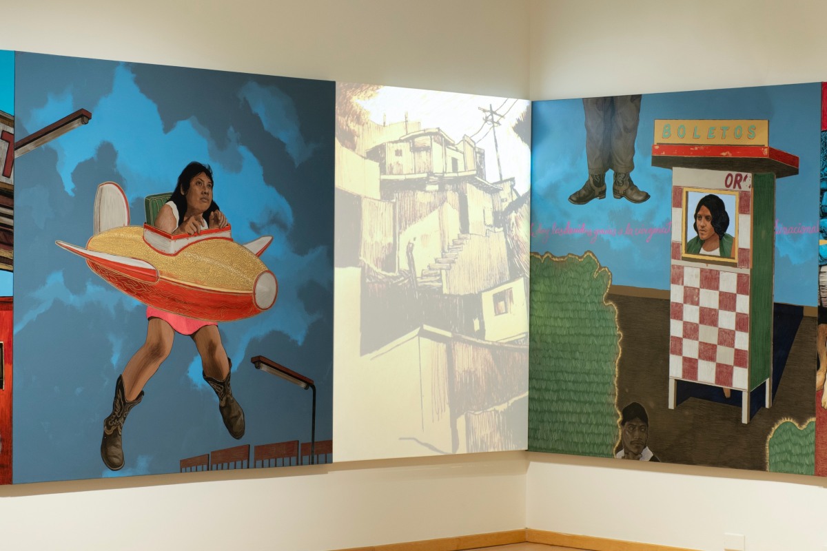 Installation view of Hugo Crosthwaite: Tijuacolor, Staniar Gallery, Washington &amp;amp; Lee University