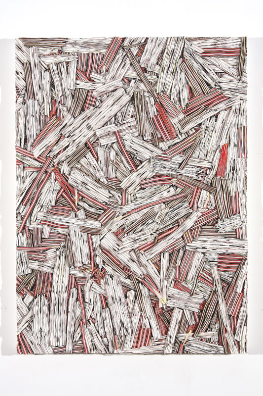 Margie Livingston Wafer Board, 2010 Acrylic on panel ​30 x 22 in.