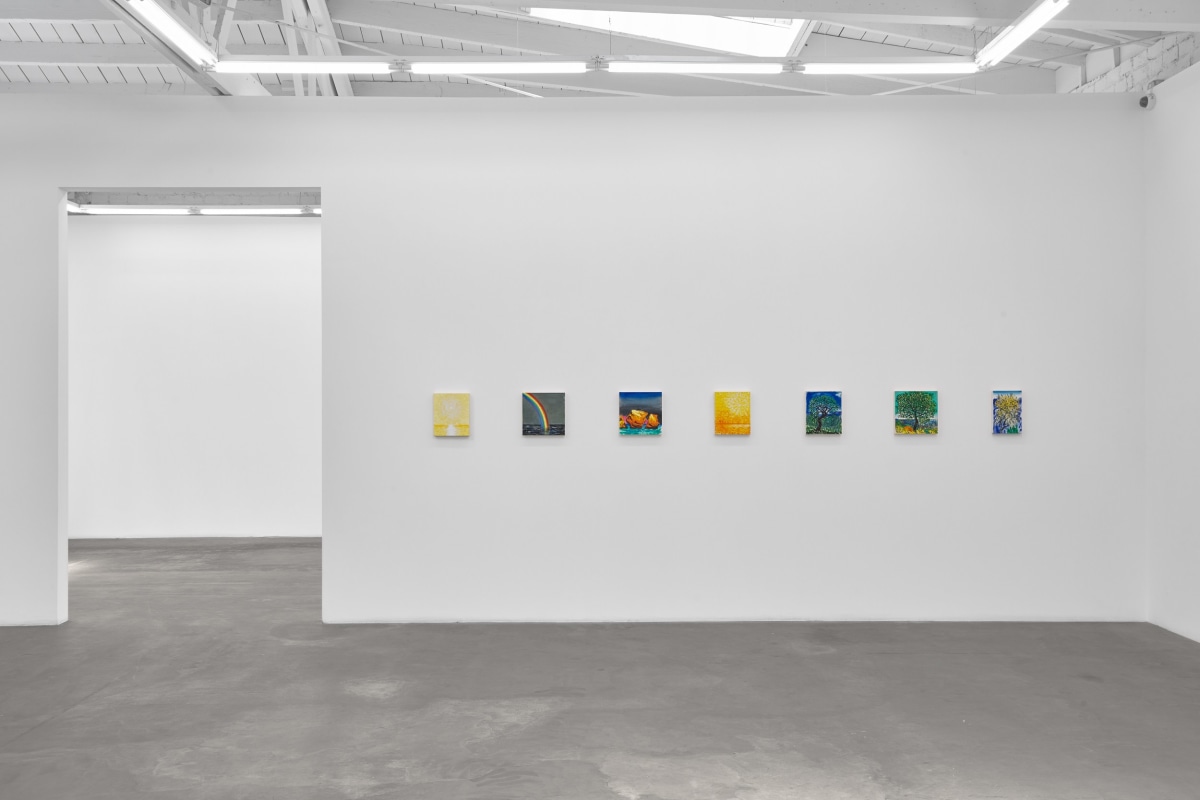 Installation view of ERIK OLSON: The Mountain and the Sea, on view June 17 - August 5, 2023