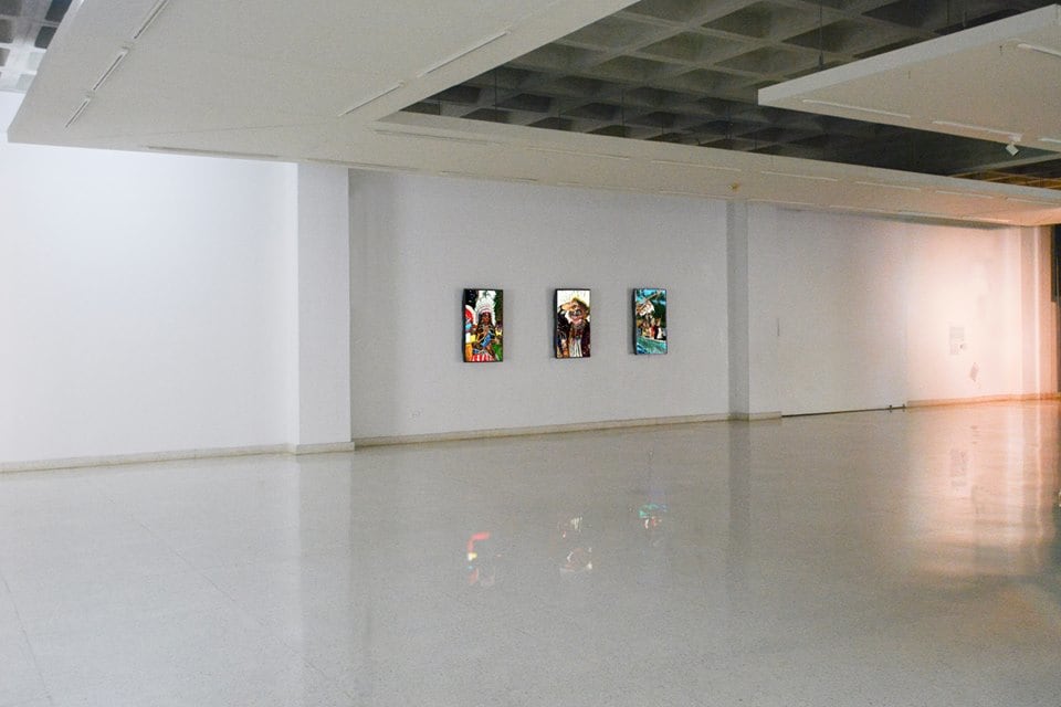Installation view of Federico Solmi:&nbsp;Conterfeit Heros,&nbsp;at&nbsp;Museo de Arte Contempor&aacute;neo del Zulia