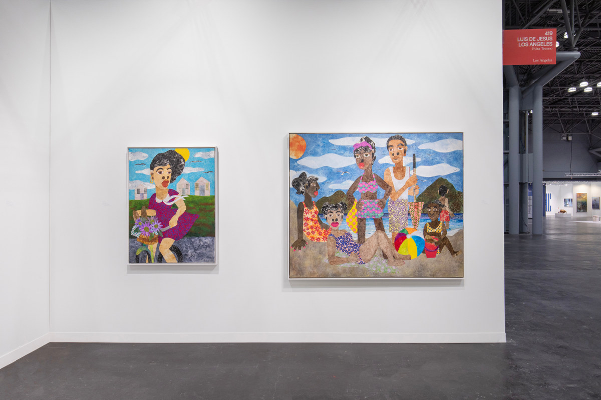 Evita Tezeno, The Armory Show 2025, Booth 419, installation view