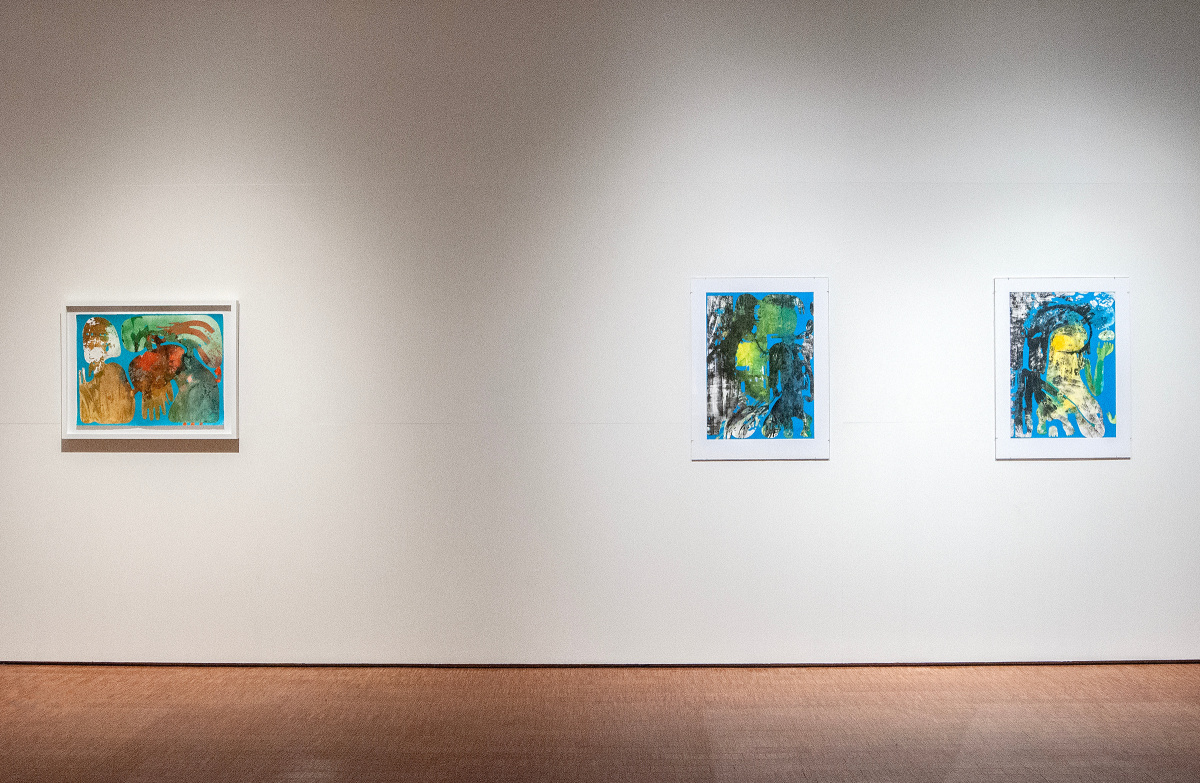 Instillation view of Selections from the Permanent Collection exhibition,&nbsp;Grinnell College Museum of Art, Decebmber 15, 2022 through April 8, 2023