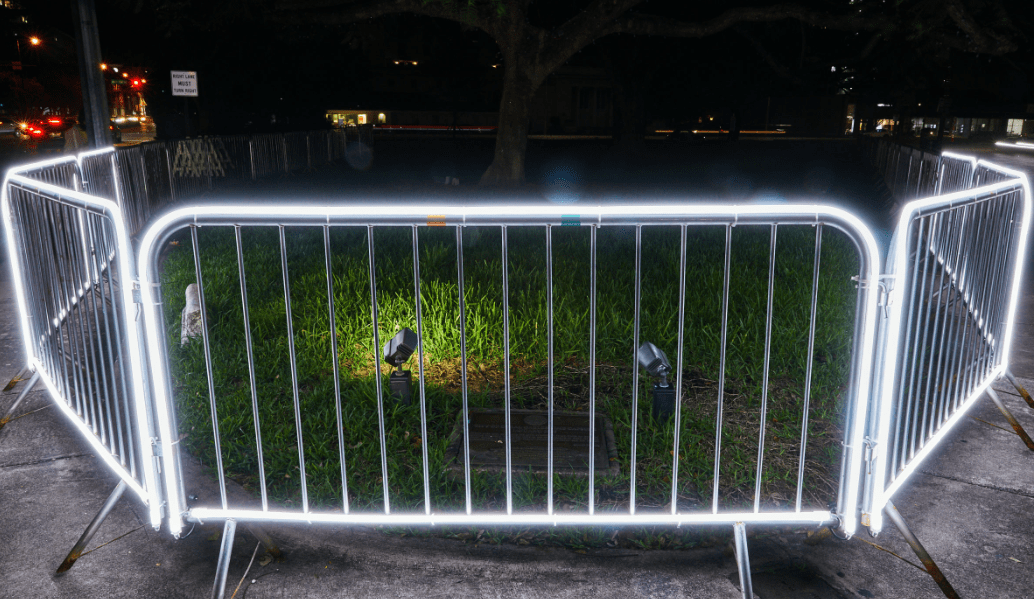 Installation view of Antonia Wrights's Yes/No