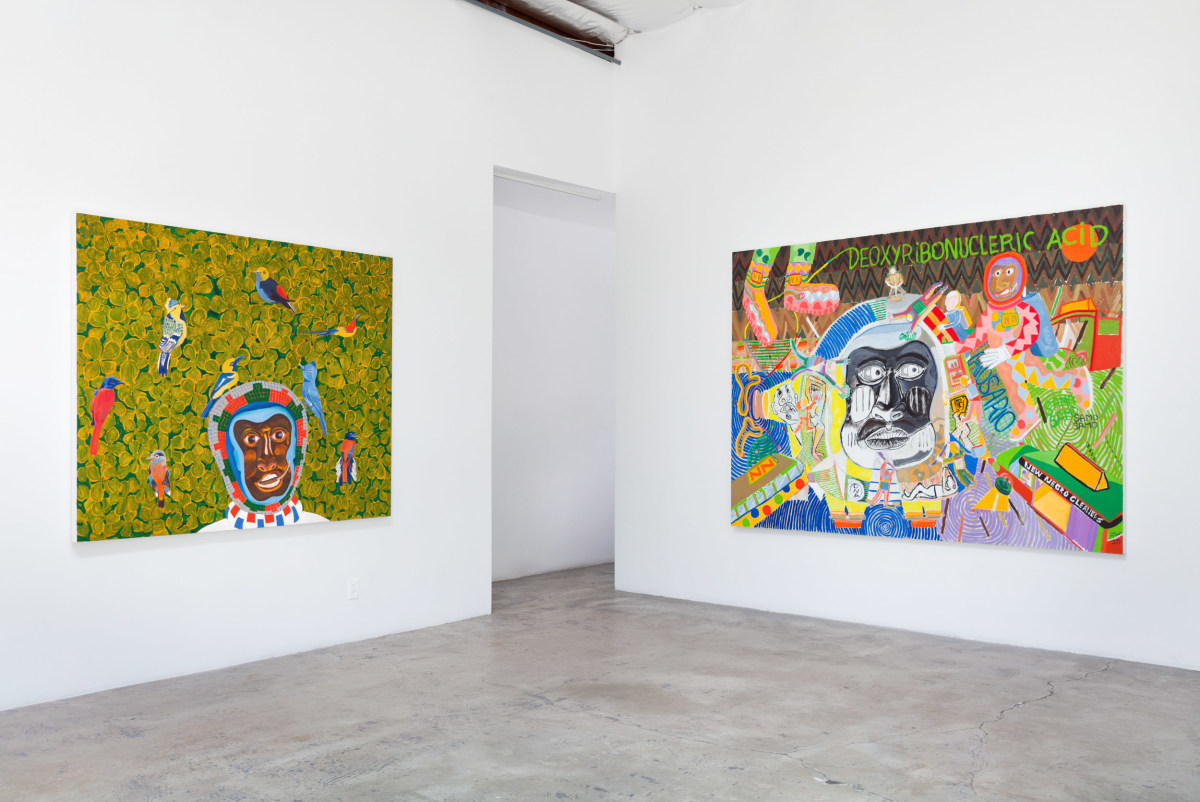 Installation View of PETER WILLIAMS:&nbsp;Black Universe. Photo by Michael Underwood.&nbsp;
