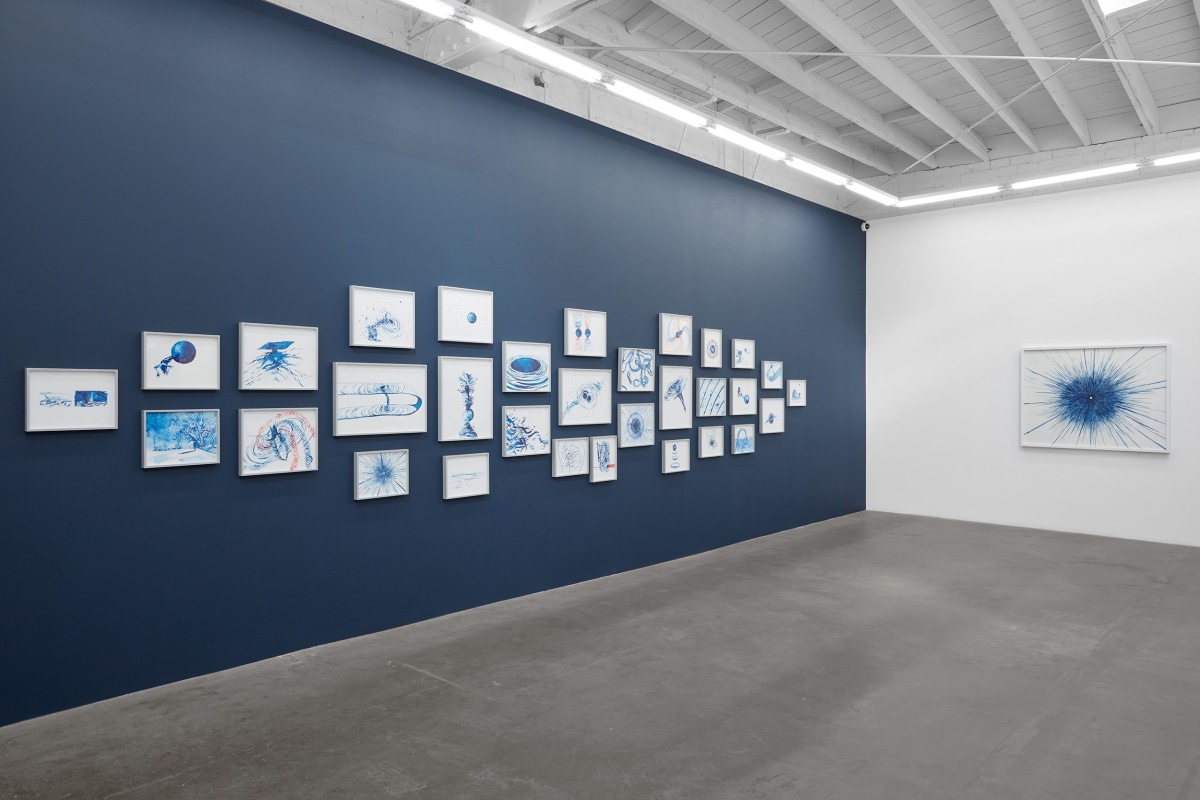 Installation view of&nbsp;Lia Halloran: Warped Side, on view from November 4 - December 22, 2023