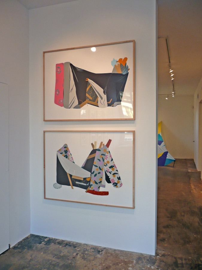 Installation View of Chauney Peck: Out of Site