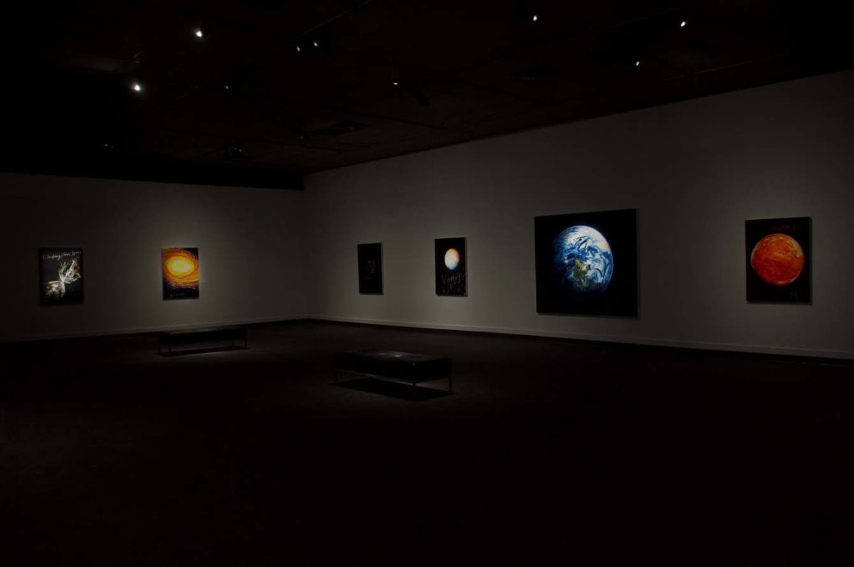 Installation view of Erik Olson&#039;s show&nbsp;Cosmos&nbsp;at Glenbow Museum.&nbsp;