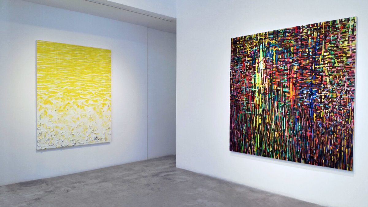 Installation View of Chris Barnard: White Tide