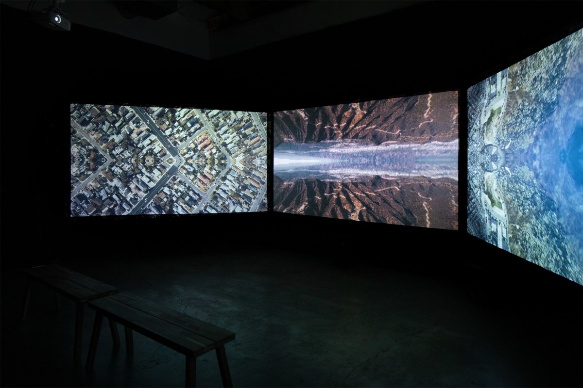 Installation view: &nbsp;Lia Halloran&nbsp;Double Horizon