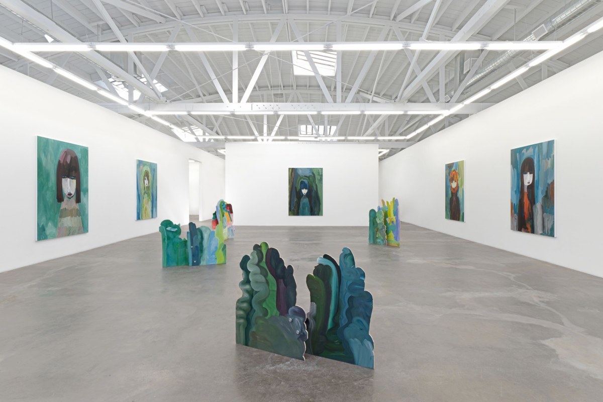 Installation view of Edie Beaucage,&nbsp;All Over the Time