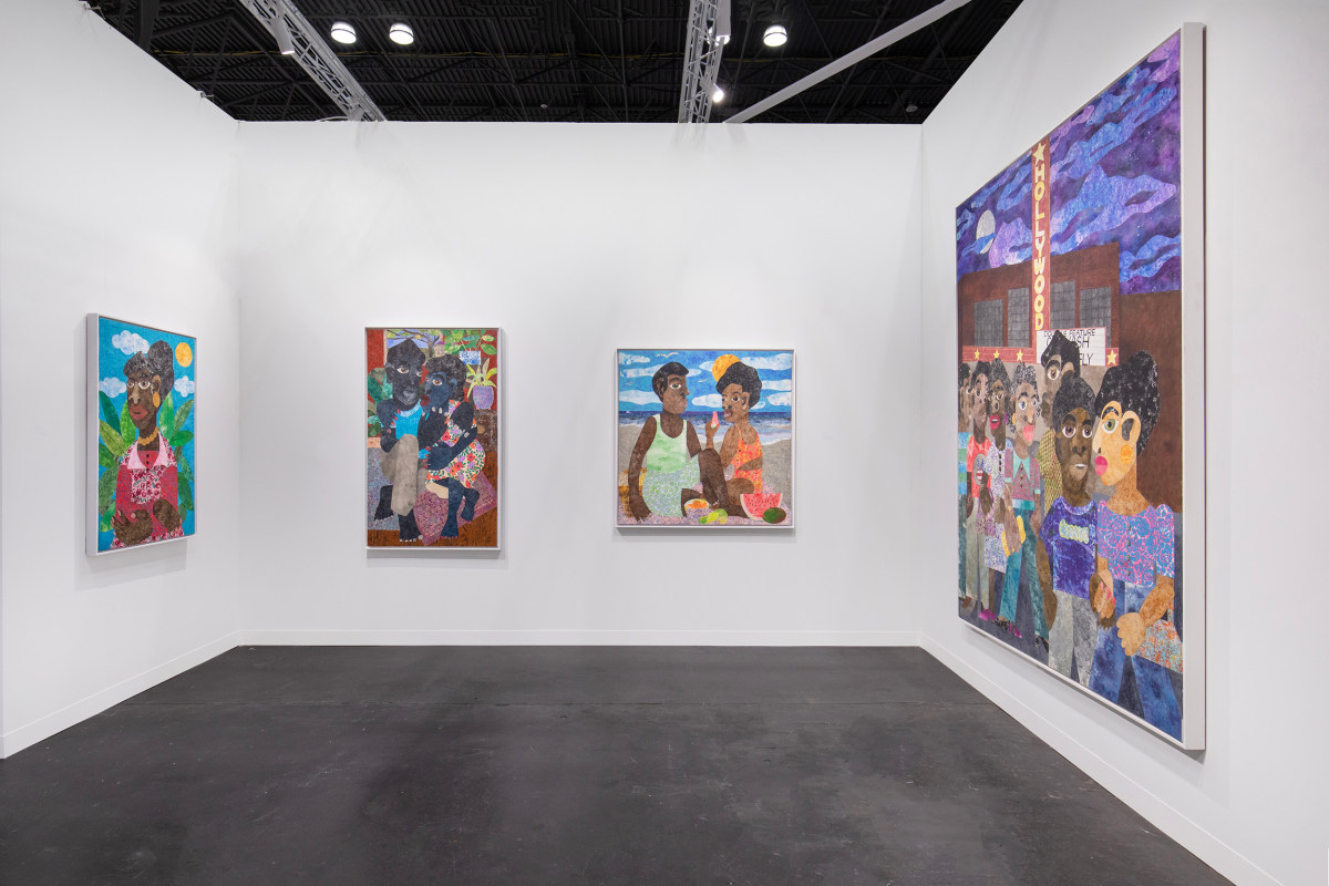 Evita Tezeno, The Armory Show 2025, Booth 419, installation view