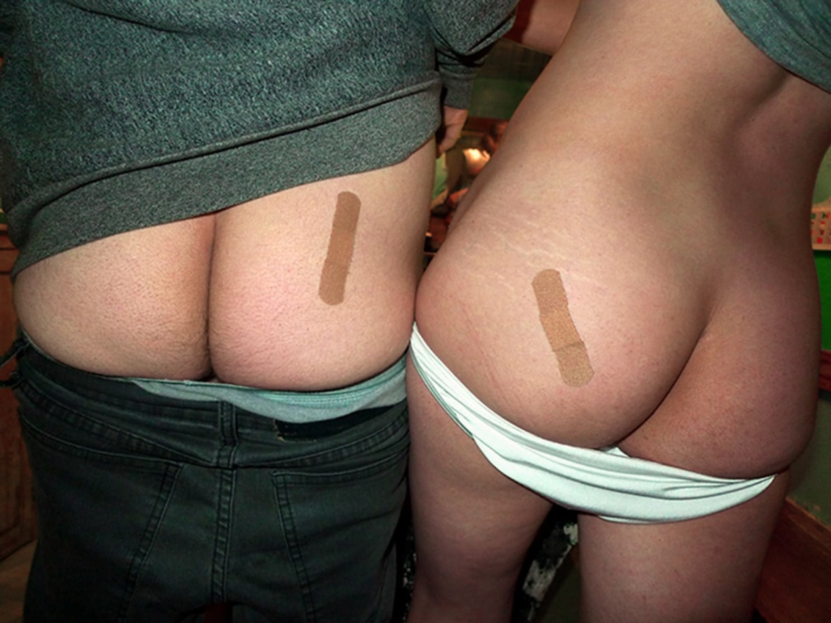Zackary Drucker and Rhys Ernst, "Relationship, #14 (His and Hers)," 2008-2014, Digital chromogenic print, 7.5 x 10 inches