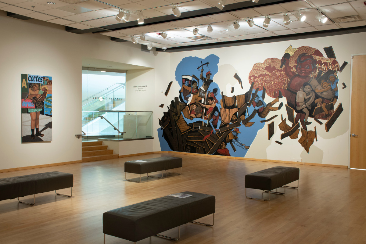 Installation view of Hugo Crosthwaite: Tijuacolor, Staniar Gallery, Washington &amp;amp; Lee University