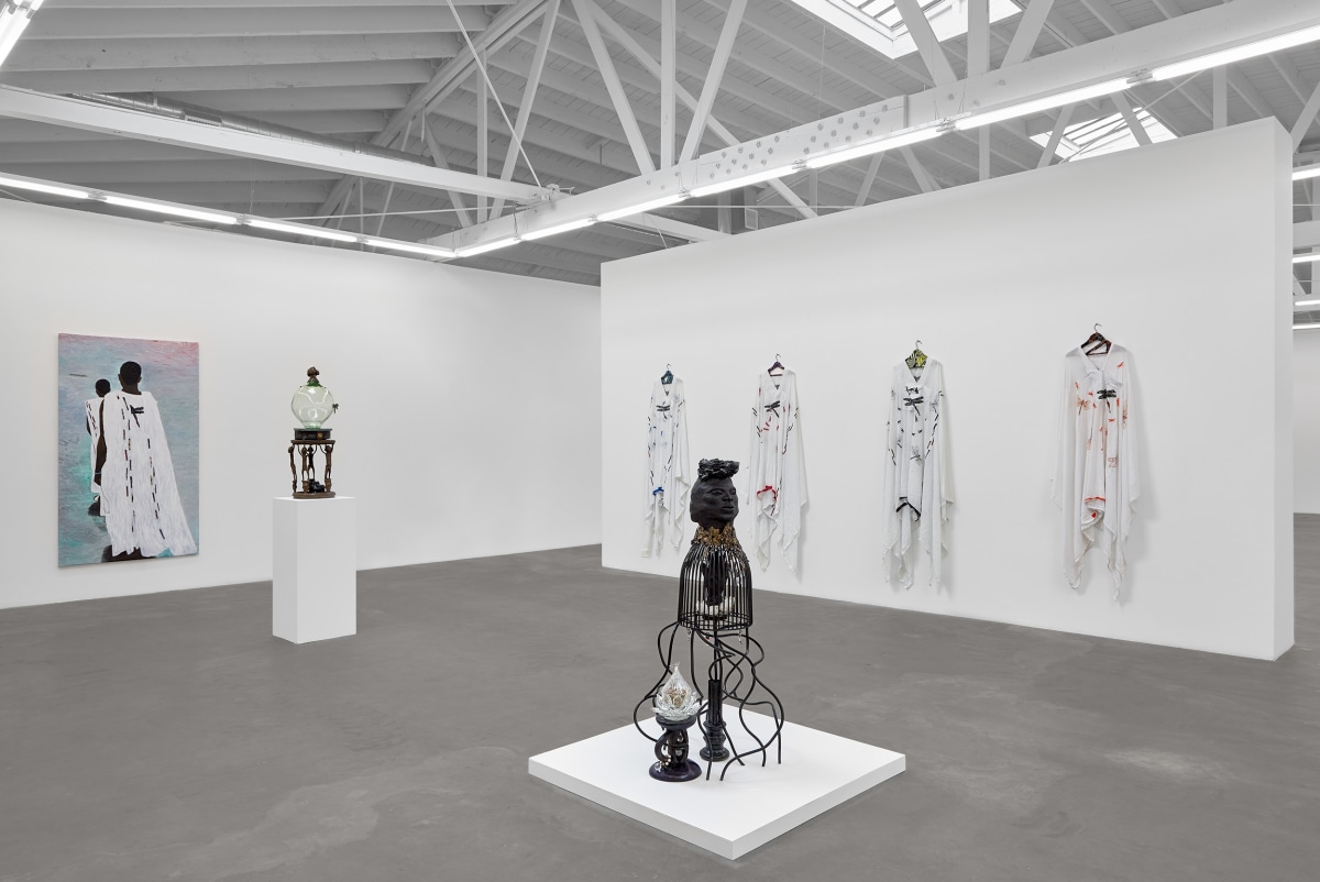 Installation view of YRNEH GABON:&nbsp;Spirit Leads Me, on view from February 24 - April 13, 2024
