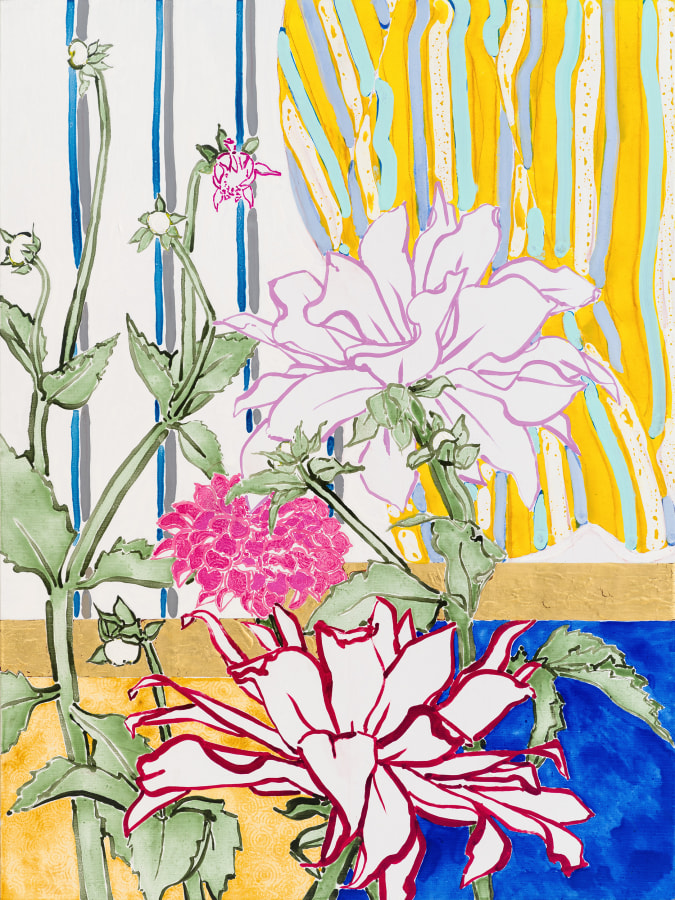 Robert Kushner Dahlia Garden - Noon, 2024