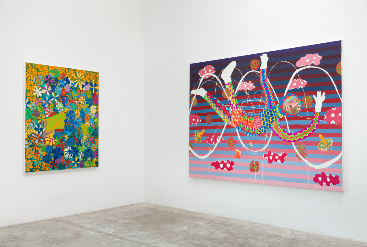 Installation View of PETER WILLIAMS:&nbsp;Black Universe. Photo by Michael Underwood.&nbsp;