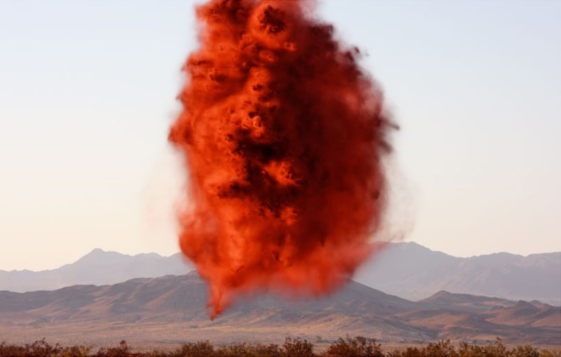 Christian Keinstar Dropping, 2008 (printed 2012) C-print 12 x 19.75 in.