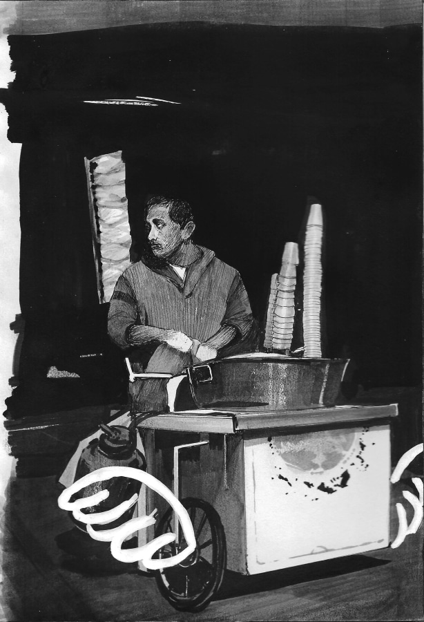 Hugo Crosthwaite Carpas Study, #17, 2013