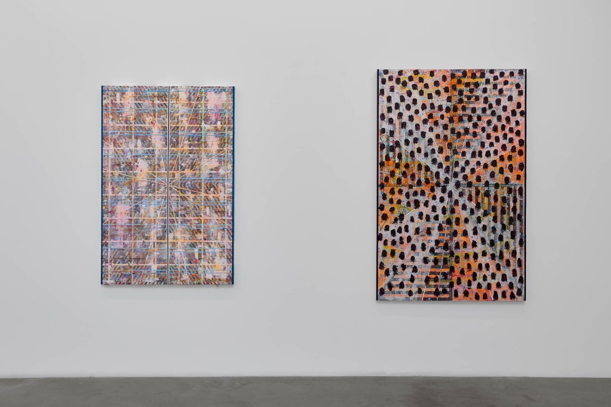 Installation view of KELLEY JOHNSON: Elusive Spaces, on view June 14 &ndash; Juy 19, 2025
