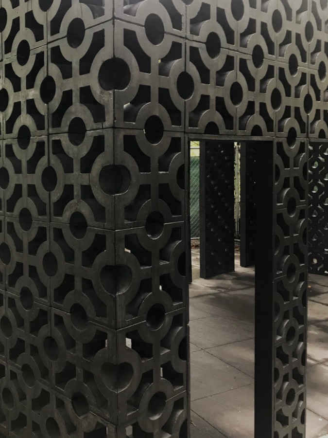 Installation view of Screenhouse​