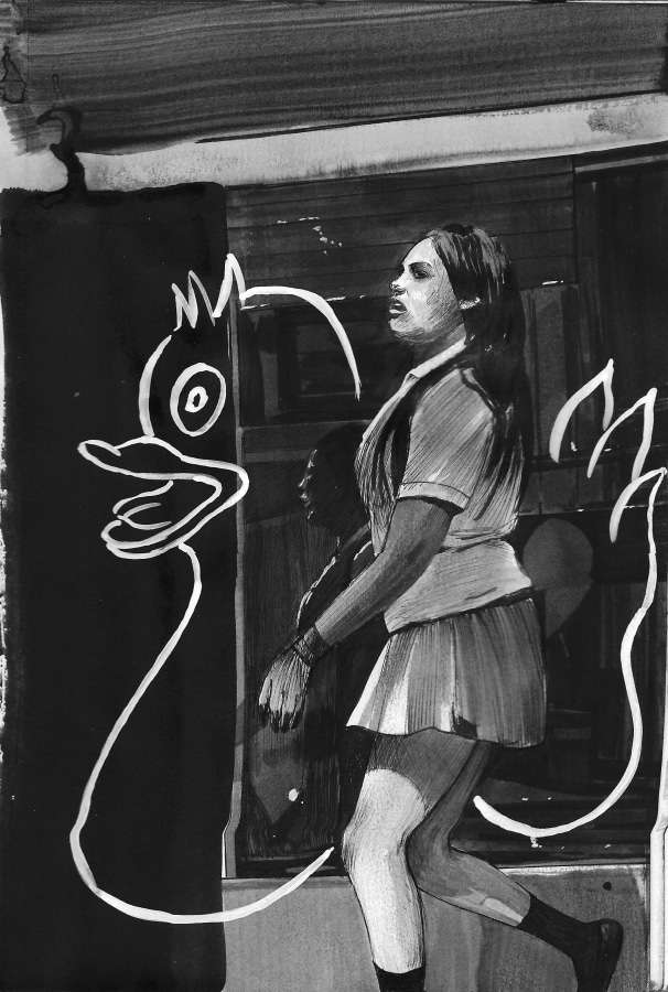 Hugo Crosthwaite Carpas Study, #26, 2013