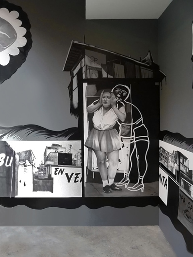 Installation View of Hugo Crosthwaite: Tijuanerias