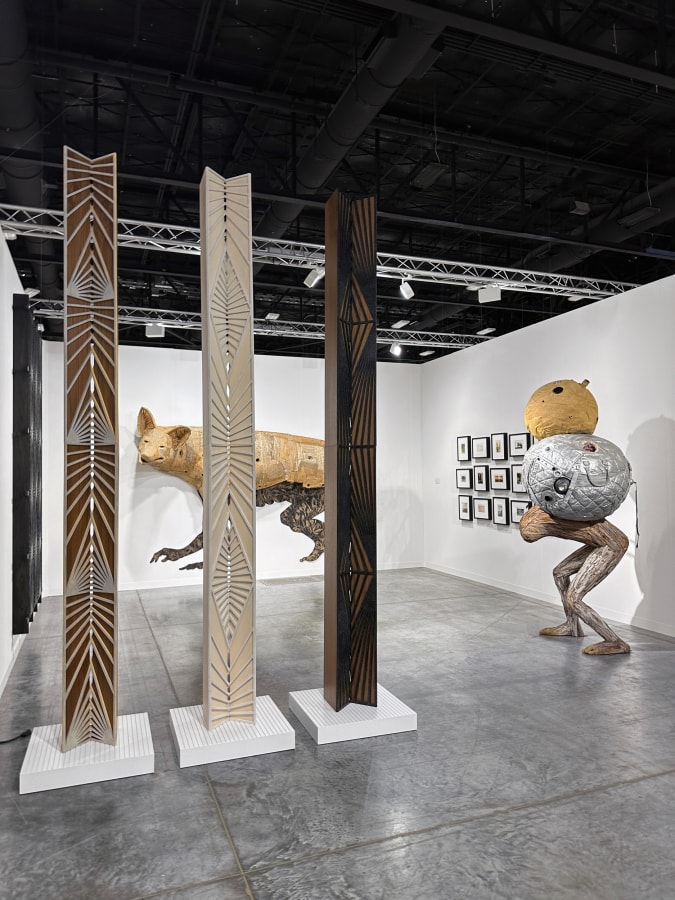 Installation view of Art Basel Miami Beach, Nova Sector, N19, on view from&nbsp;December 8-10, 2023