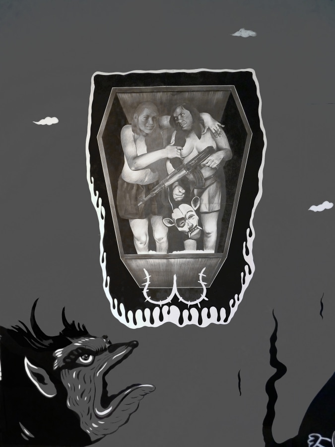 Installation View of Hugo Crosthwaite: Tijuanerias