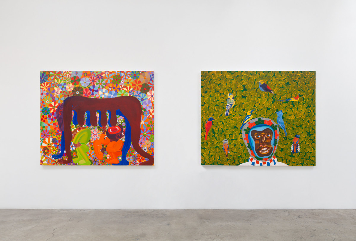Installation View of PETER WILLIAMS:&nbsp;Black Universe. Photo by Michael Underwood.&nbsp;