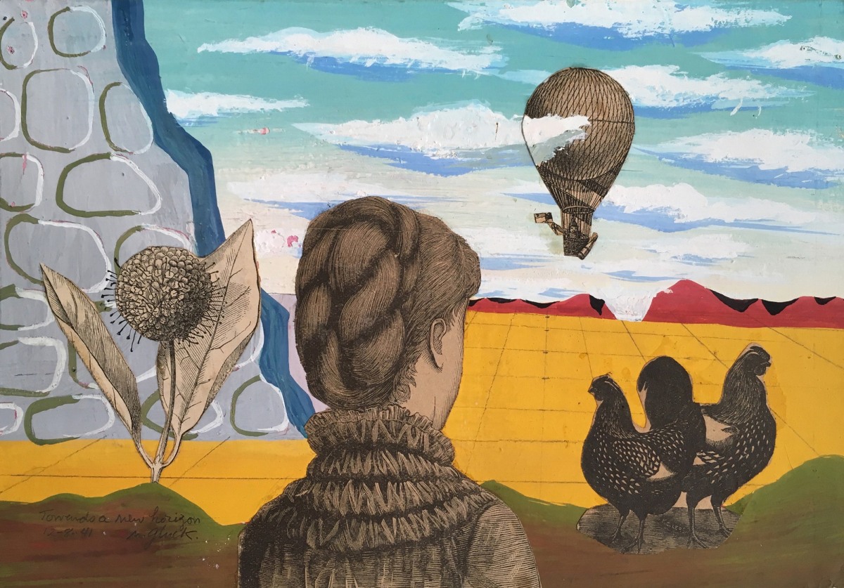 Nathan Gluck Towards a new horizon, December 8, 1941