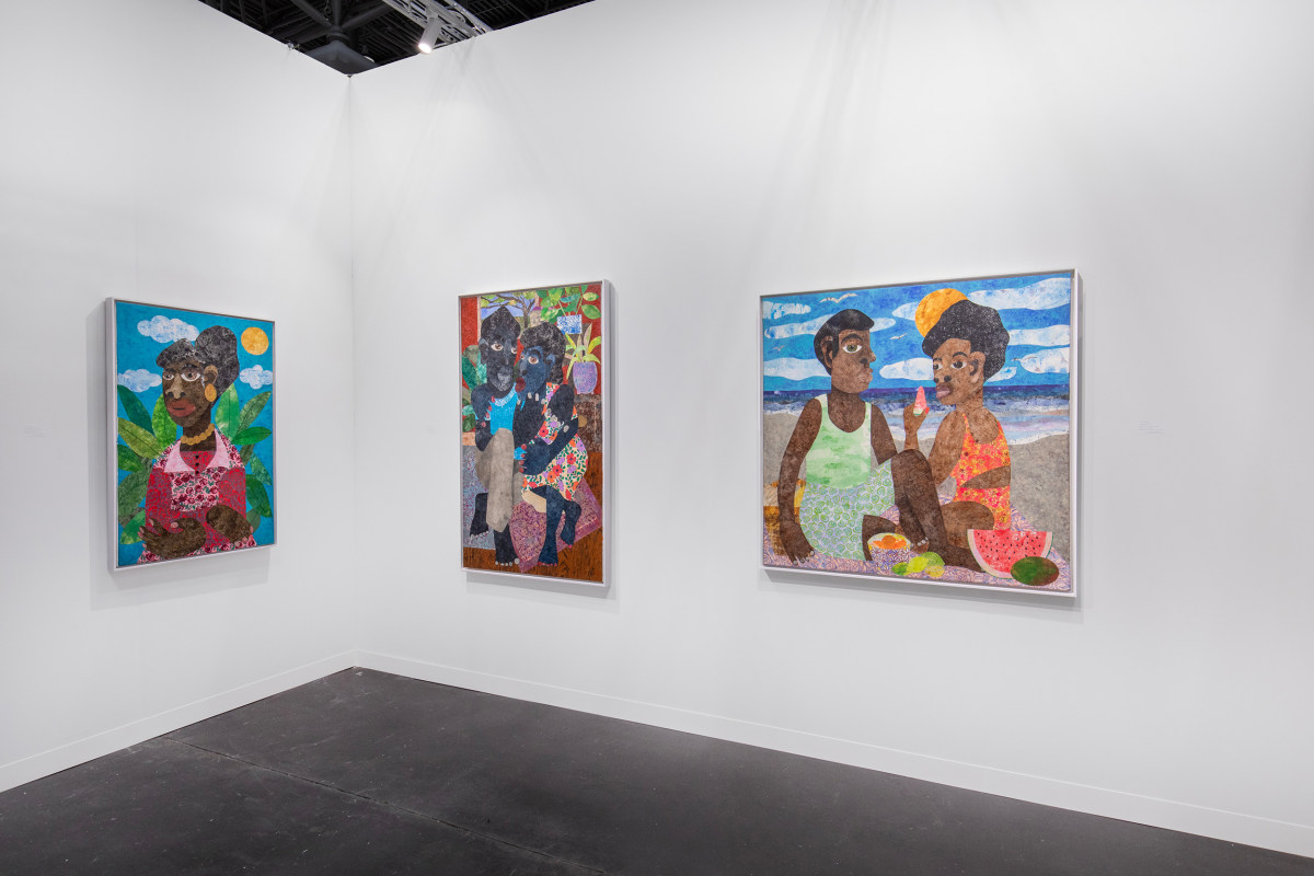 Evita Tezeno, The Armory Show 2025, Booth 419, installation view