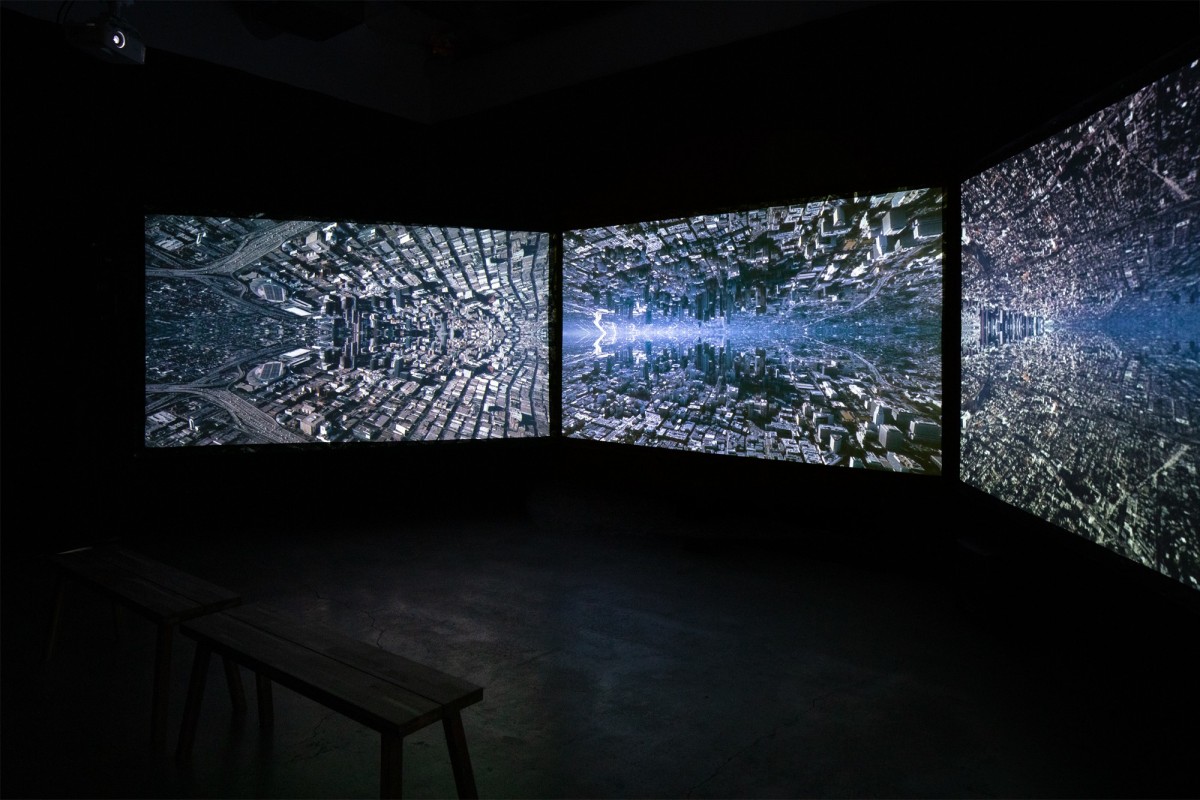 Installation view: &nbsp;Lia Halloran&nbsp;Double Horizon
