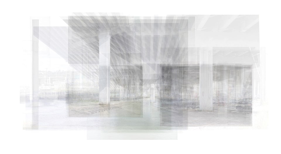 Installation View of Thom Heilson: Ghost space