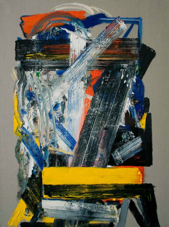 Erik Olson Tomahawk, 2017 Oil on linen 48 x 36 in.