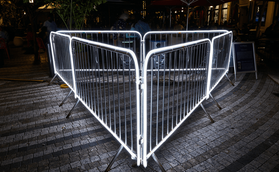 Installation view of Antonia Wrights's Yes/No