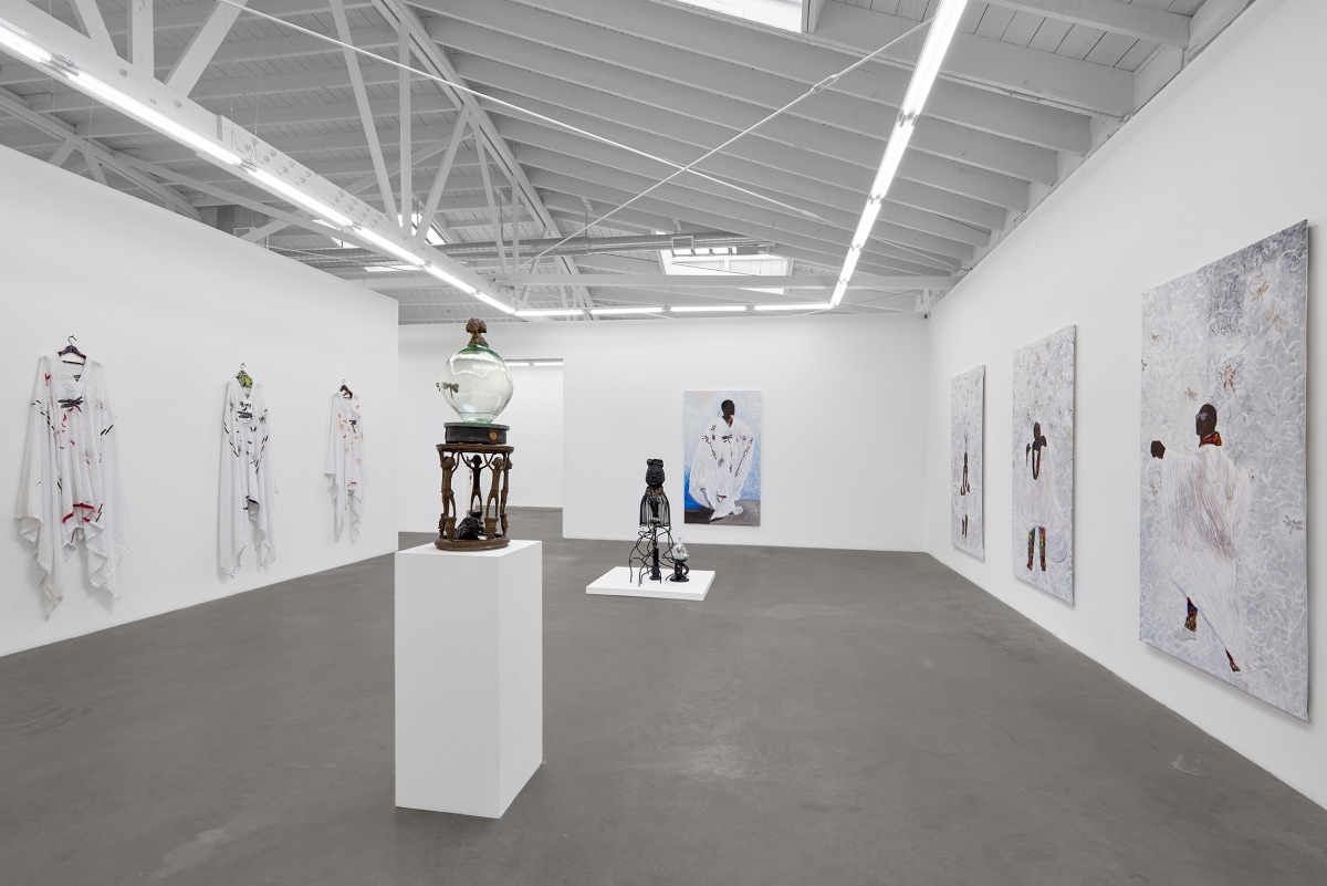 Installation view of YRNEH GABON:&nbsp;Spirit Leads Me, on view from February 24 - April 13, 2024