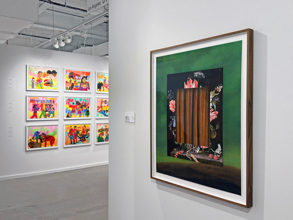 Installation view of Luis De Jesus Los Angeles at Dallas Art Fair 2023