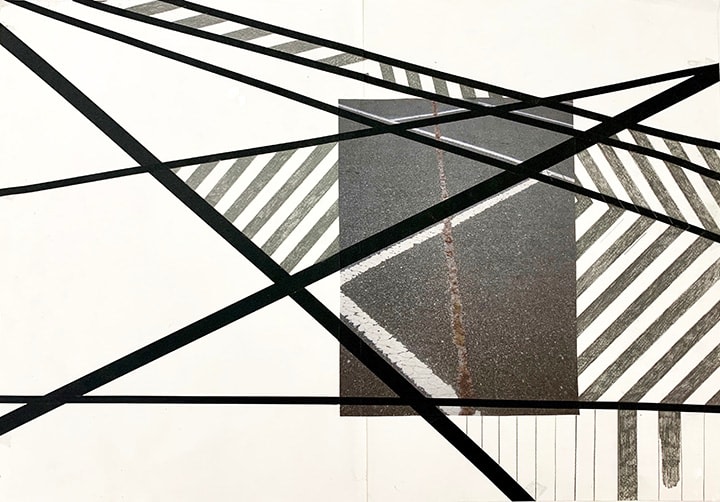 Liz Collins Road Lines, 2017