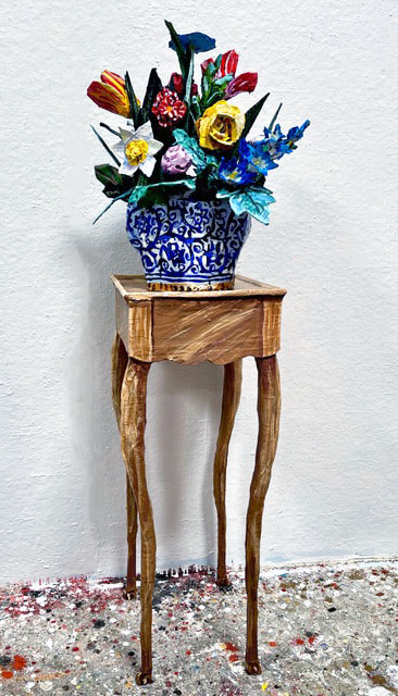 Jean Lowe Small Table (Wood), 2024