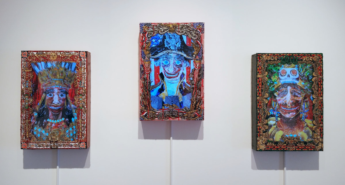 Installation View of HA! HA! BUSINESS!