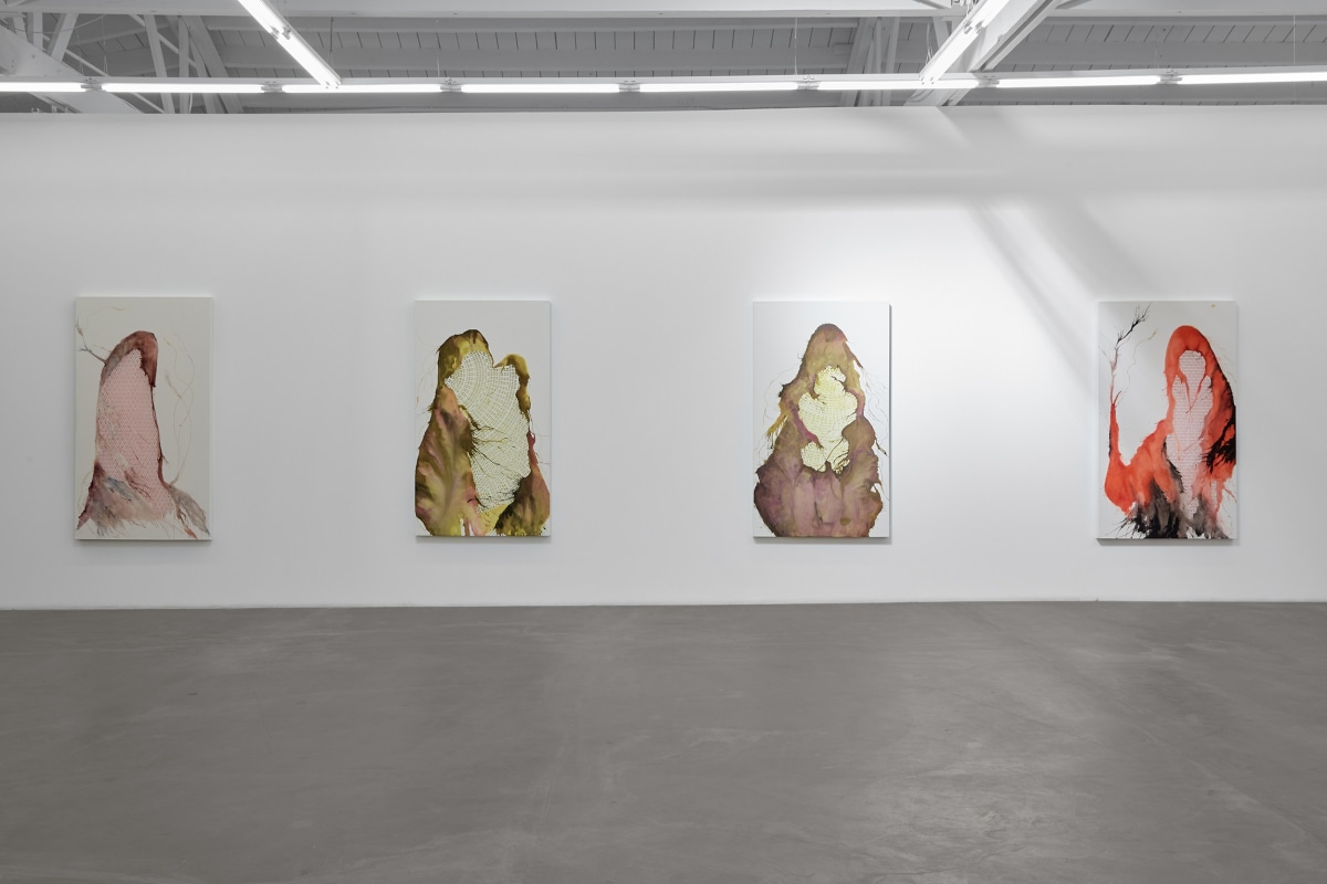 Installation view of&nbsp;Sherin Guirguis: A&rsquo;aru // Field of Reeds: Gathering, on view from November 4 - December 22, 2023