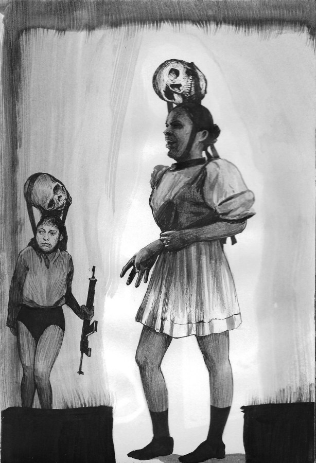 Hugo Crosthwaite Carpas Study, #16, 2013